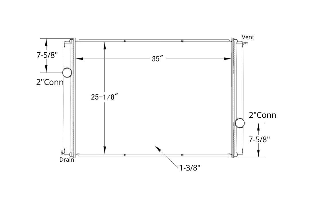 Ford Radiator – 1994-2000 Various