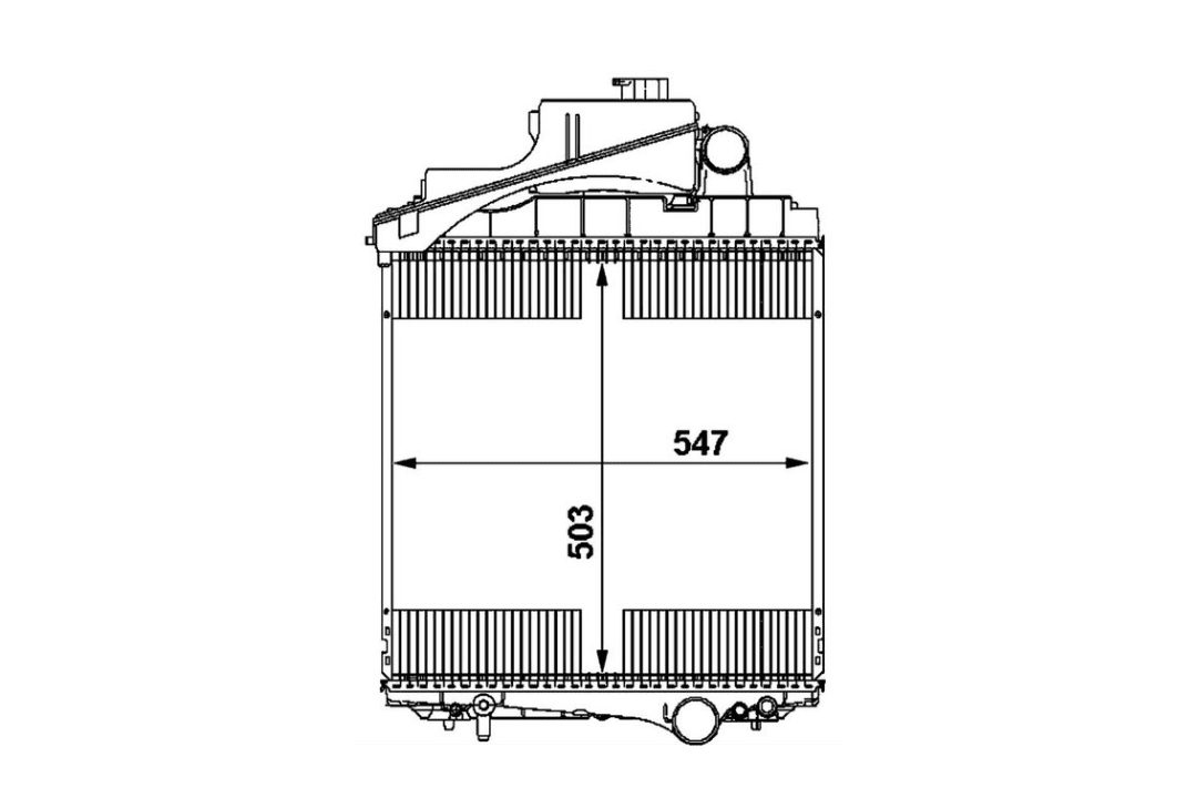 Tractor Radiator Function Image John Deere Tractor Radiator -Various - West End Rad